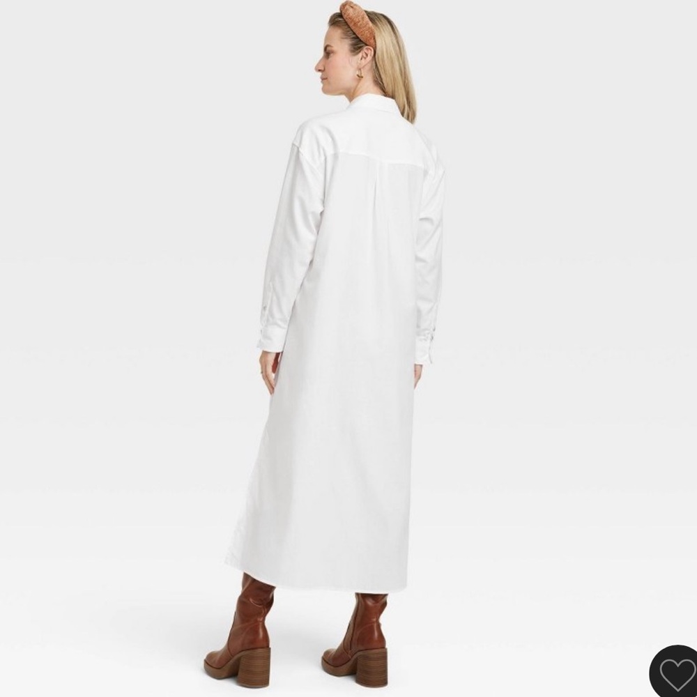 Universal Thread Cinch-Waist Maxi Shirtdress Size… - image 2